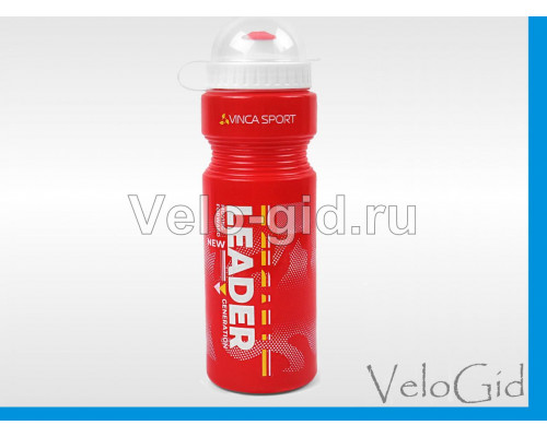Бутылка для велосипеда Vinca Leader Red 750 мл